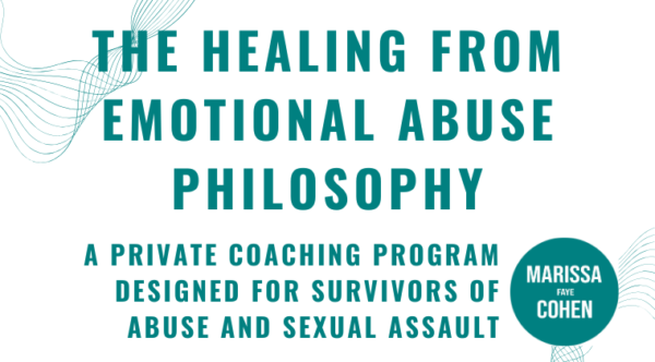 The Healing From Emotional Abuse Philosophy